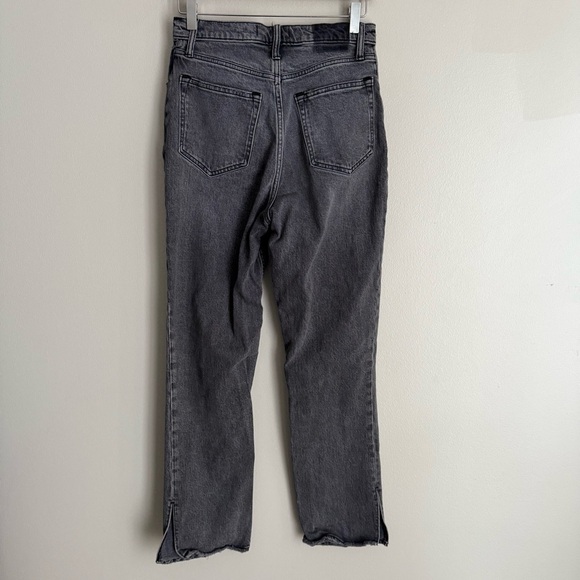 Abercrombie & Fitch The '90s Straight Ultra High Rise with split hem black - Picture 3 of 9